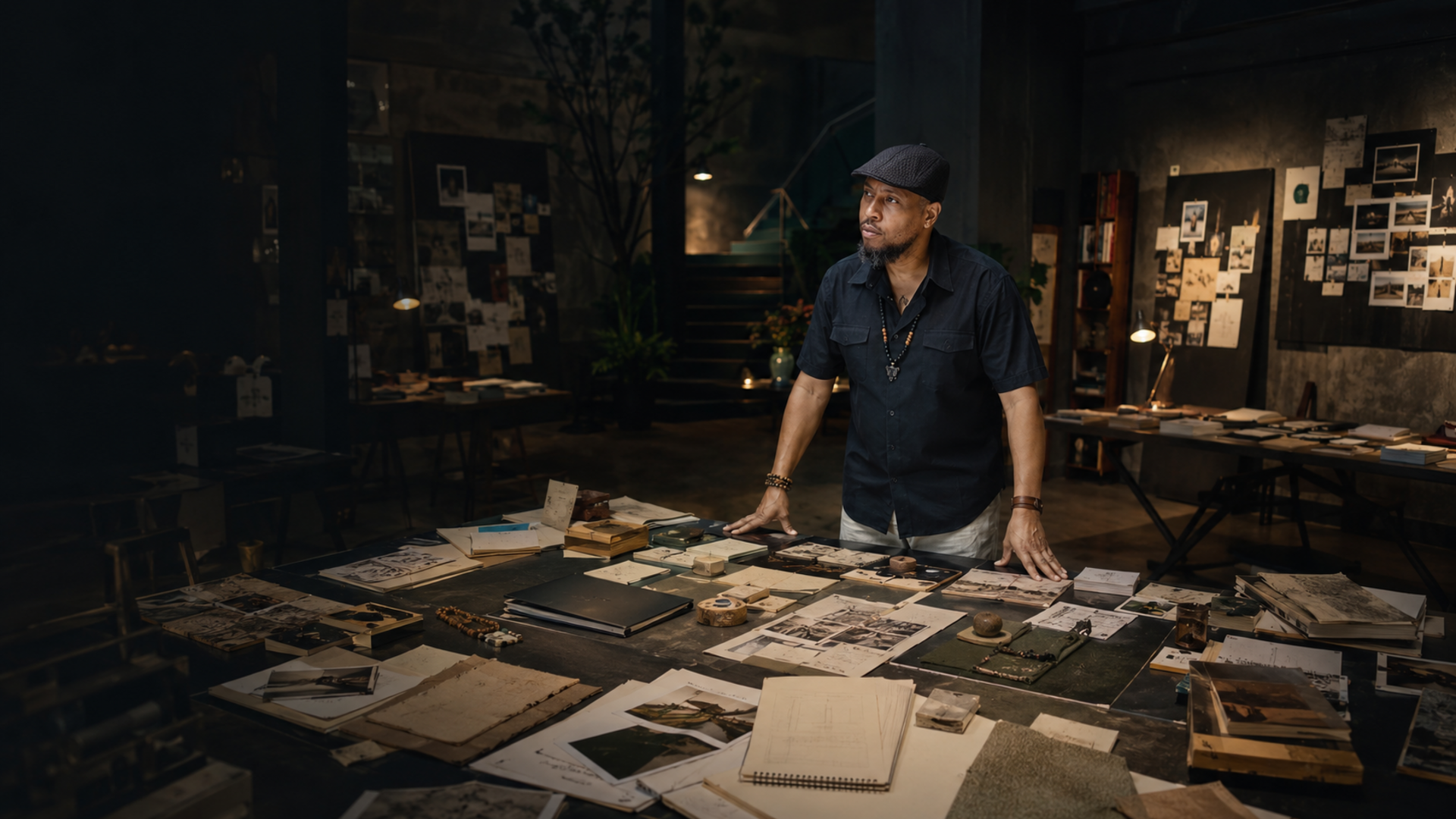 Karama Sadaka surrounded by ideas and possibilities